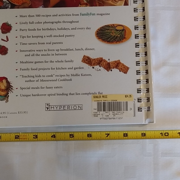 Vintage Disney's Family Cookbook - Picture 4 of 9